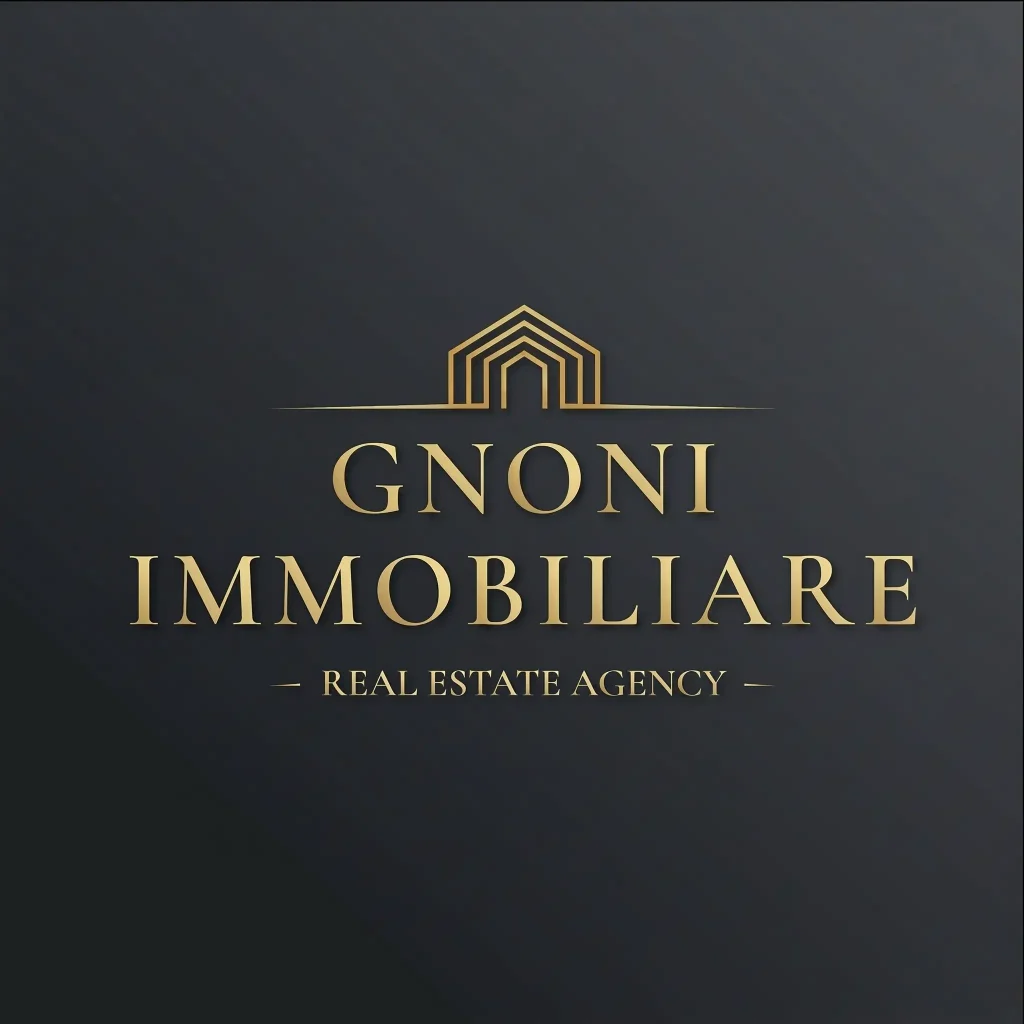 Logo per agenzia immobiliare: design minimal luxury con elementi architettonici e tipografia premium